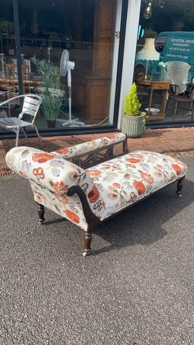 Antique victorian chaise - antique,