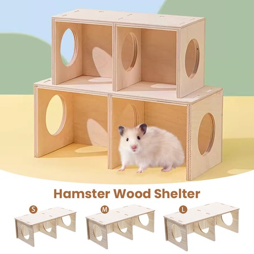 Wooden hamster house exercise - house,