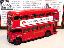 EFE AEC RM ROUTEMASTER BUS FAREWELL TO LONDON TRANSPORT 1933-2000 1/76 15628A/2