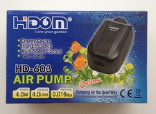 Aquarium Air Pump for Fish tank with Adjustable Dual Valve Outlet HD-603