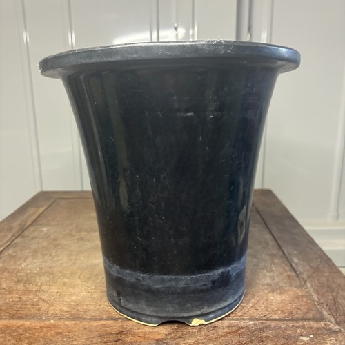 Japanese clay bonsai pot deep - pot,