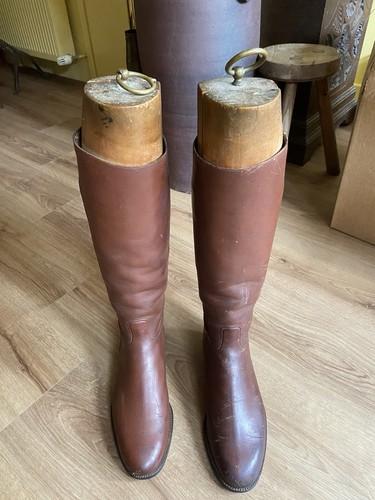 Men brown leather long - men's,