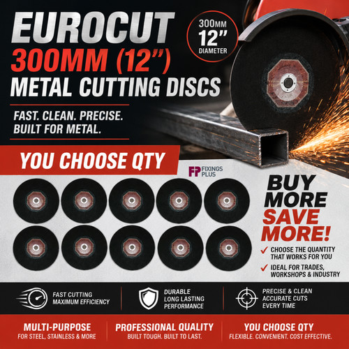 300mm metal cutting - 300mm, (12")