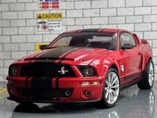 1:18 *RARE* SHELBY COLLECTIBLES SHELBY MUSTANG GT500 Super Snake (Red) Model Car