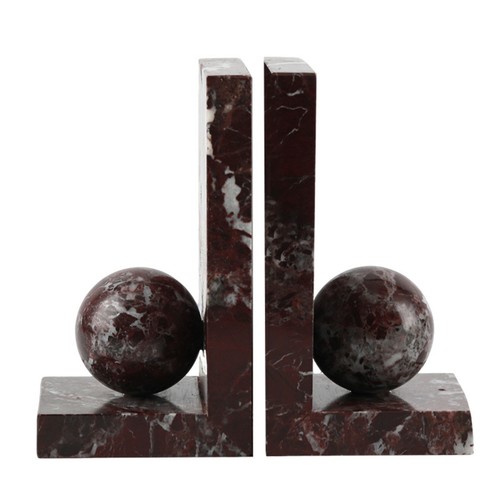 Marble bookends glossy - bookends,