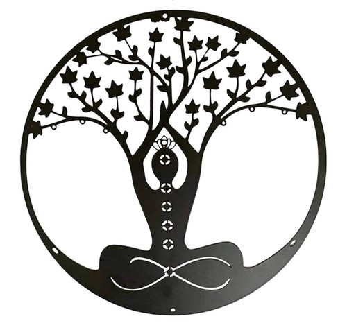 Spirituality themed metal wall - themed,