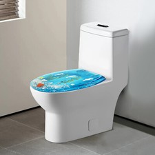  Blue Toilet Seat Resin
