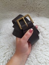 Spanking Belt Real Brown Leather Fetish Bondage Adult Corporal Punishment BDSM