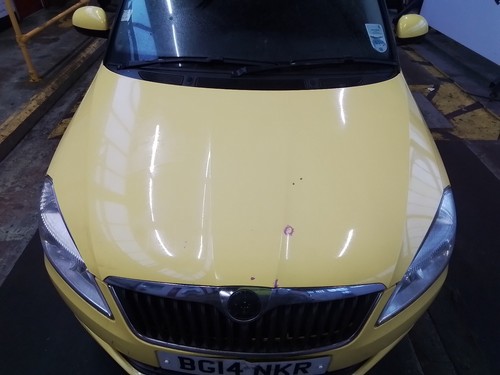 Bonnet skoda fabia mk2 typ - fabia, fl