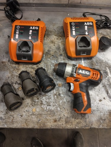 Aeg cordless 12c drill - aeg,
