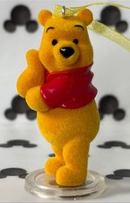 Disney Micro World Thinking Winnie The Pooh 🍯 Flocked Xmas Tree 🎄 Decoration