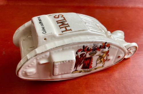 Crested china ww1 tank - china,