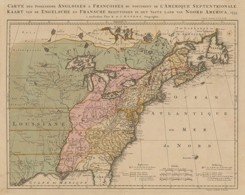 French indian war 1755 - french,