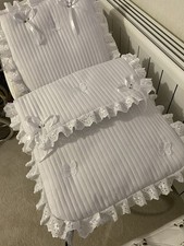 Dolls White Silvercross Pram