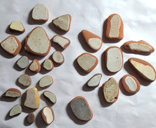 28 Vintage Sea China Pottery pieces Glass North East Coast Tile