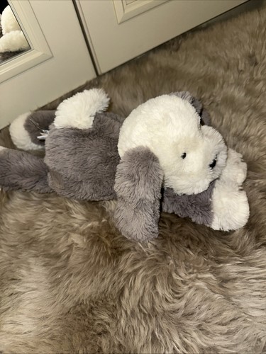 Jellycat smudge puppy dog grey - jellycat,