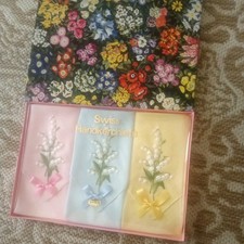 Hankies swiss handkerchiefs - swiss,