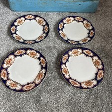 ROYAL ALBERT CROWN CHINA SIDE PLATE, cake plate x 4  Lawleys Regent Street