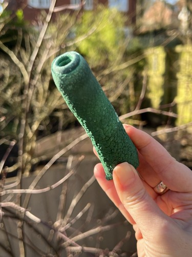 Large malachite stalactite - large,