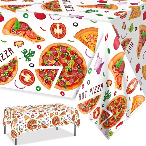 Pizza tablecloth fast - fast, food