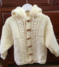 Baby Chunky Jacket with Hood