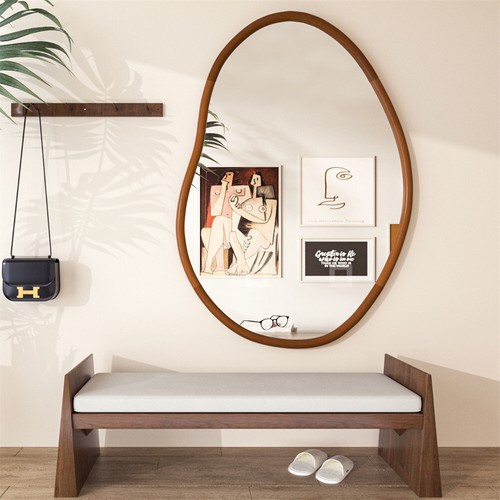 Irregular wall mirror - wall,