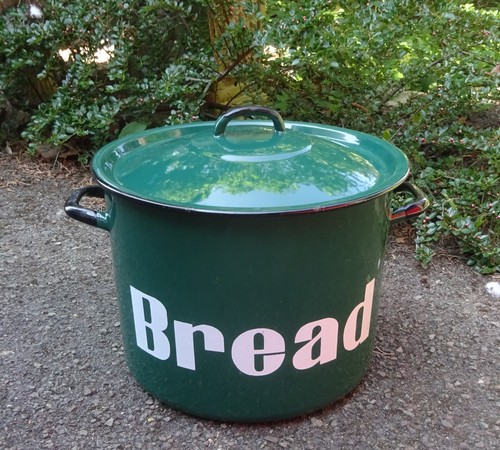 Vintage large green white - &,