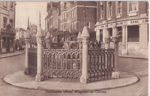 Postcard coronation stone - coronation,