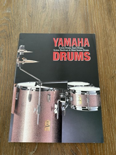 Yamaha 1997 drum catalog maple - yamaha,