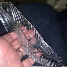 6.5" CRYSTAL GLASS SLIPPER BY