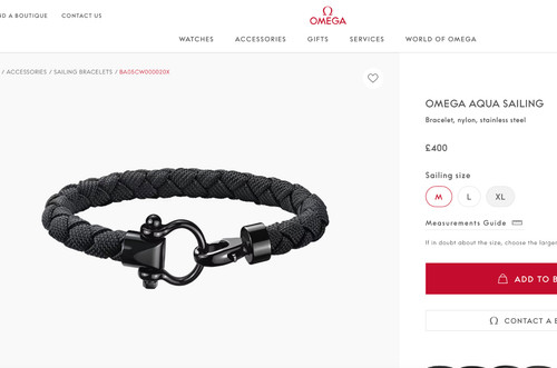 Omega aqua sailing braided - aqua,