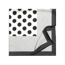 Women 100 silk twill - silk, polka