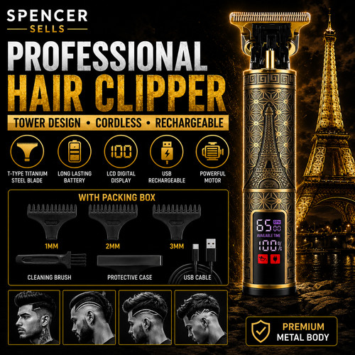 Professional metal tower - metal, hair