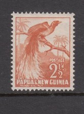 PNG - 2&1/2d Definitives Issue (MLH) 1952 (CV $5)