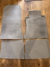 W124 Hard Wearing Ribbed Mats. OEM Without Labels 