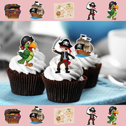 Pre cut pirate treasure - 22,