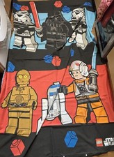 STAR WARS LEGO SINGLE DUVET COVER + ONE PILLOW CASE