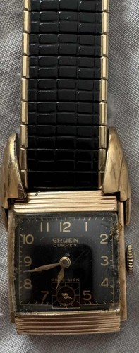 Gruen curvex watch - curvex, 10