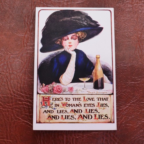 Postcard comic fred spurgin - postcard,,