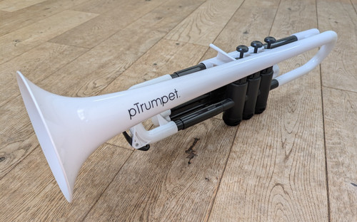 White ptrumpet plastic - ptrumpet, (plastic