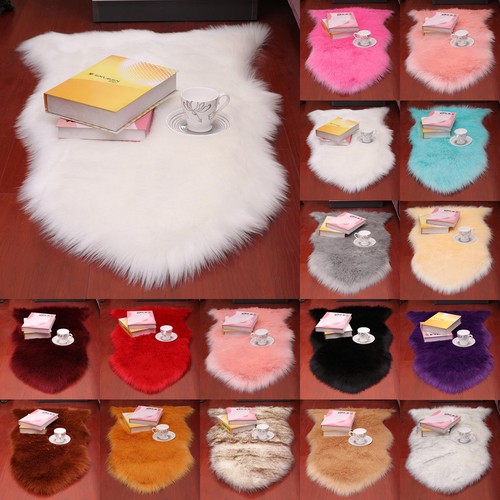 Soft rugs faux - furs, non