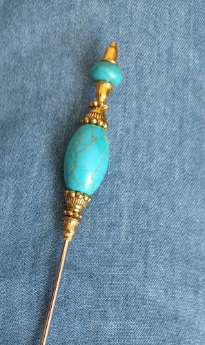 5cm long thick - pin, hat