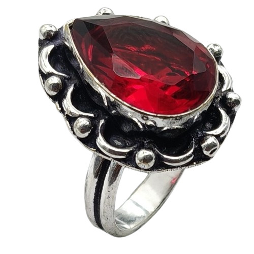 Red garnet natural - natural, gemstone
