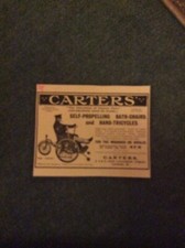 Sa5 Ephemera 1916 Ww1 Advert Carters Bath Chair Wounded Therapy Soldiers B