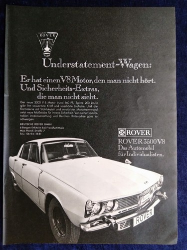 Rover 3500 the original - v8,,
