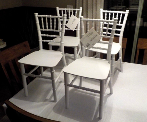 Stacking white resin kids - stacking,