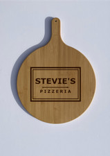PERSONALISED Wooden Pizza
