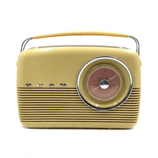 Bush TR82/97 Retro Style Portable Radio FM MW LW Classic Turn Dial Tuning Untest