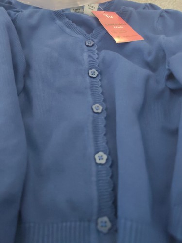 Girls cardigan school blue - girls,