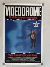 Videodrome Original one sheet poster 27x41 James Wood Deborah Rolled